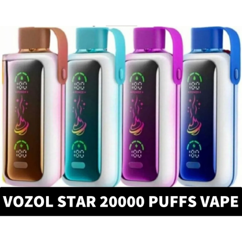 VOZOL Star 20000 Puffs 20MG & 50mg Disposable Vape in Dubai 1 VOZOL Star 20000 Puffs 20MG & 50MG Nicotine Disposable Vape