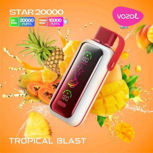 VOZOL Star 20000 Puffs 20MG & 50mg Disposable Vape in Dubai 3 VOZOL Star 20000 Puffs 20MG & 50MG Nicotine Vape