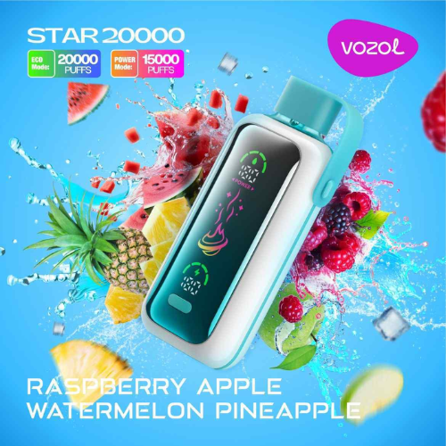 VOZOL Star 20000 Puffs 20MG & 50mg Disposable Vape in Dubai 2 VOZOL Star 20000 Puffs Disposable Vape 20MG & 50MG Nicotine